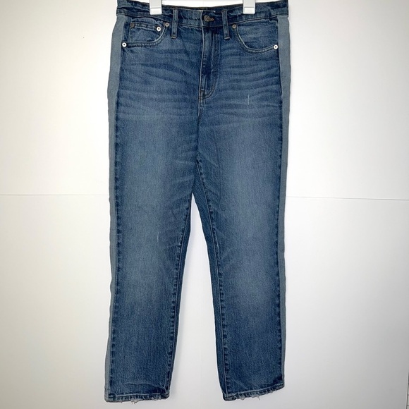 Madewell The High Rise Slim Crop Boyjean - Picture 1 of 13